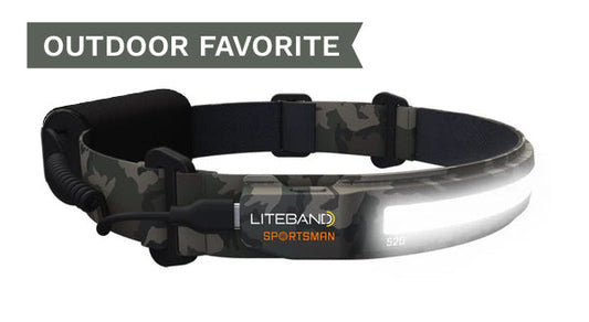 Liteband ACTIV 520 Lumen LED Wide Beam Rechargeable Headlamp