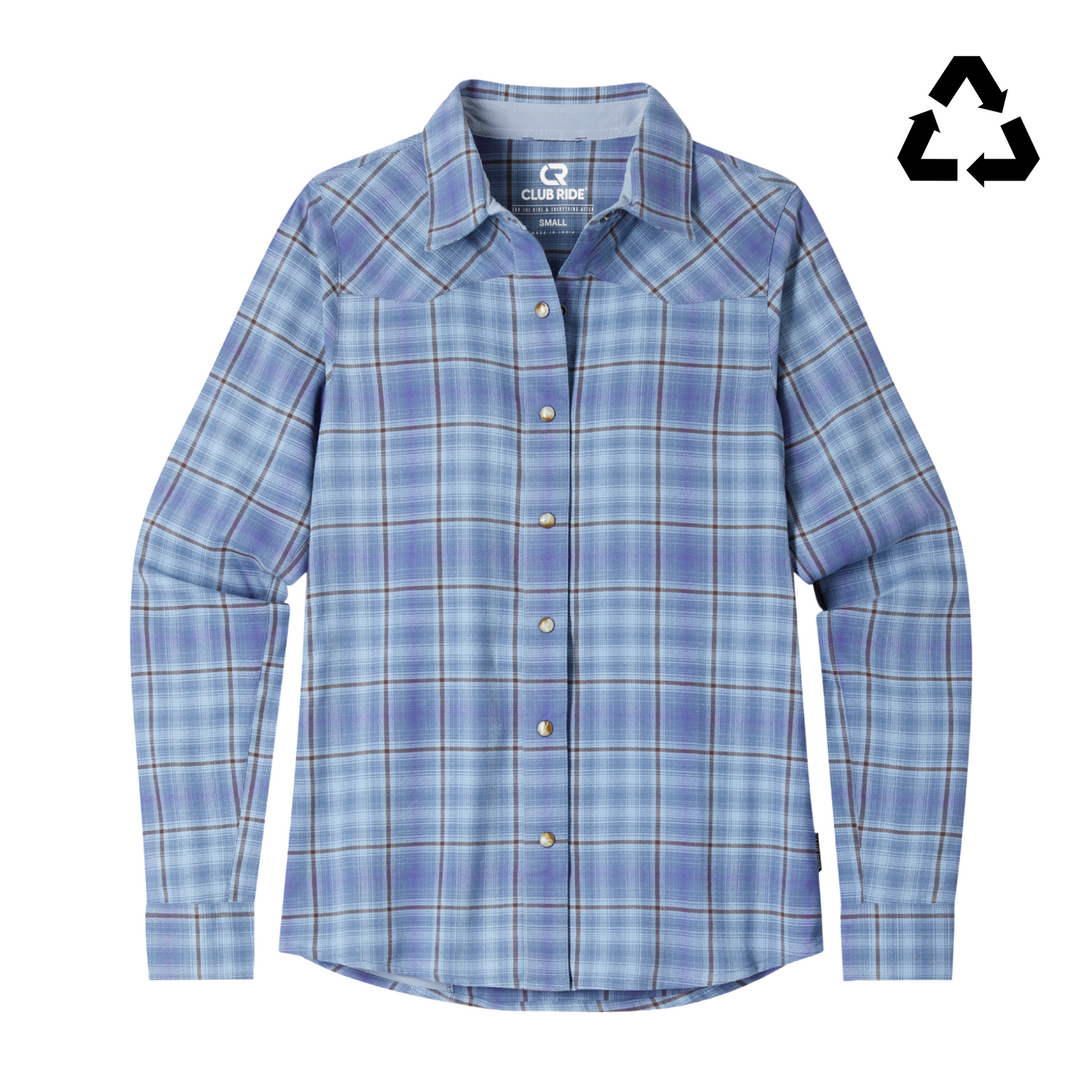 Club Ride Apparel Women's Liv'n Keep Warm Riding Flannel