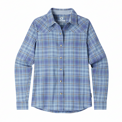 Club Ride Apparel Women's Liv'n Keep Warm Riding Flannel