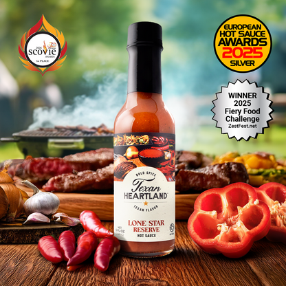 Texan Heartland Lone Star Reserve Hot Sauce
