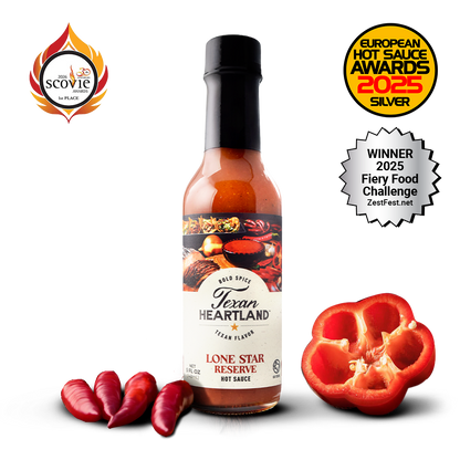 Texan Heartland Lone Star Reserve Hot Sauce
