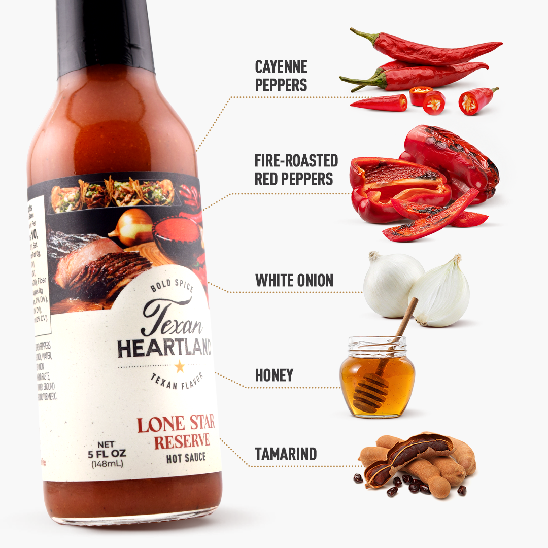Texan Heartland Lone Star Reserve Hot Sauce