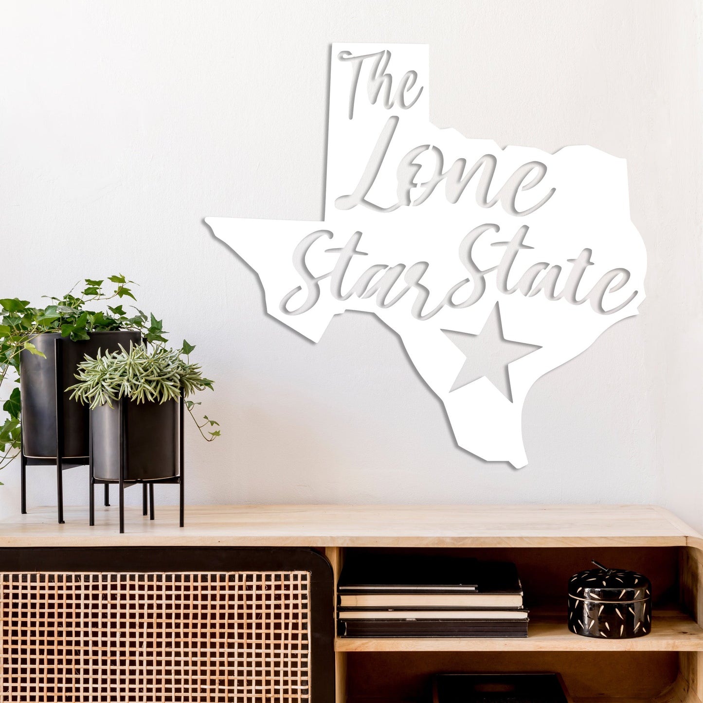MetalPlex - Lone Star State Texas - Metal Wall Art