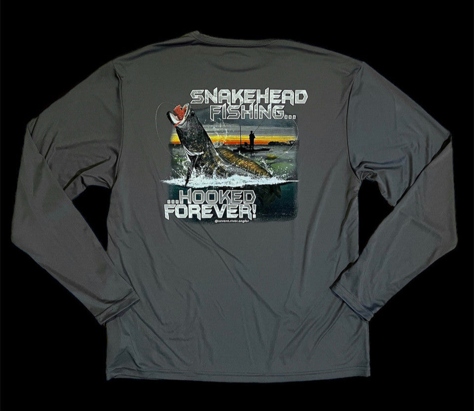 High Octane Snakehead Fishing, Hooked Forever Long Sleeve