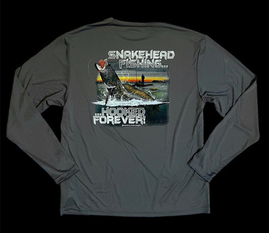 High Octane Snakehead Fishing, Hooked Forever Long Sleeve