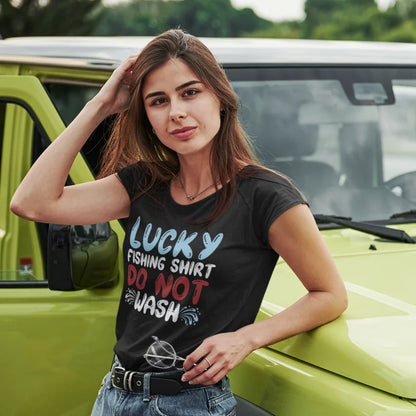 Outdoorzees Lucky Fishing Shirt T-Shirt for Women