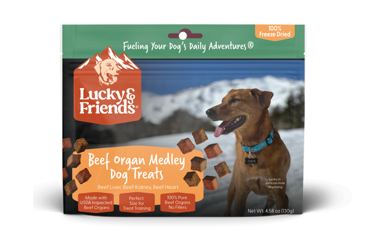 Foundation Outdoors Three Beef Organ Medley Dog Treat