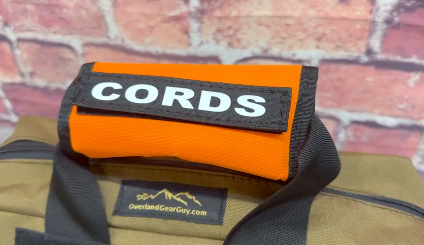 Overland Gear Guy Luggage - Duffel Bag Velcro Handle Wrap