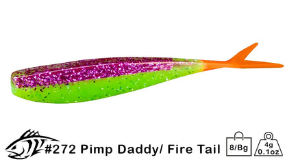 Lunker City 3.5" Fat Fin-S Fish