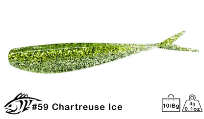 Lunker City 3.5" Fat Fin-S Fish