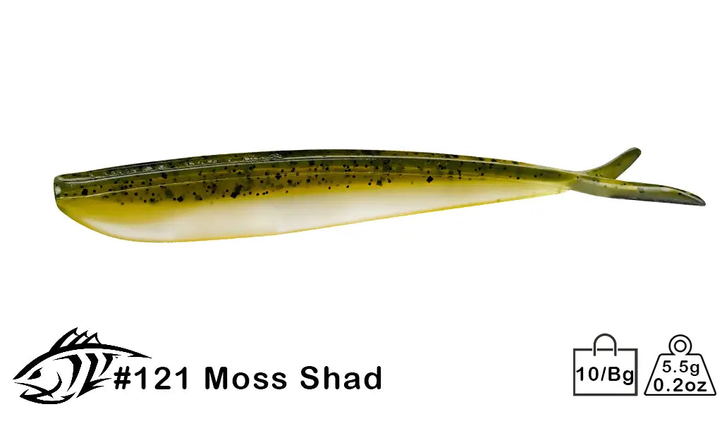 Lunker City 4" Fin-S Fish (Color #1-150)