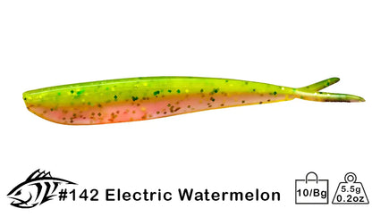 Lunker City 4" Fin-S Fish (Color #1-150)