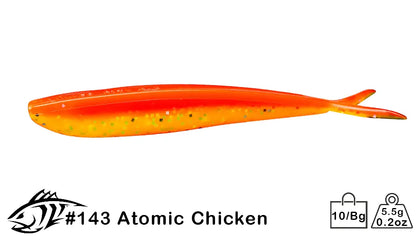 Lunker City 4" Fin-S Fish (Color #1-150)