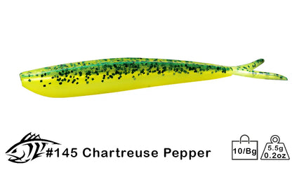Lunker City 4" Fin-S Fish (Color #1-150)
