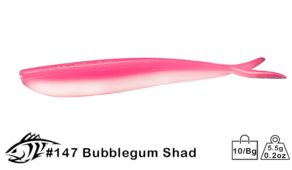 Lunker City 4" Fin-S Fish (Color #1-150)