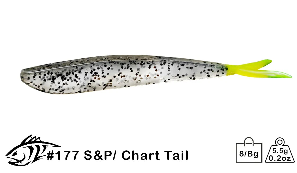 Lunker City 4" Fin-S Fish (Color #151+)
