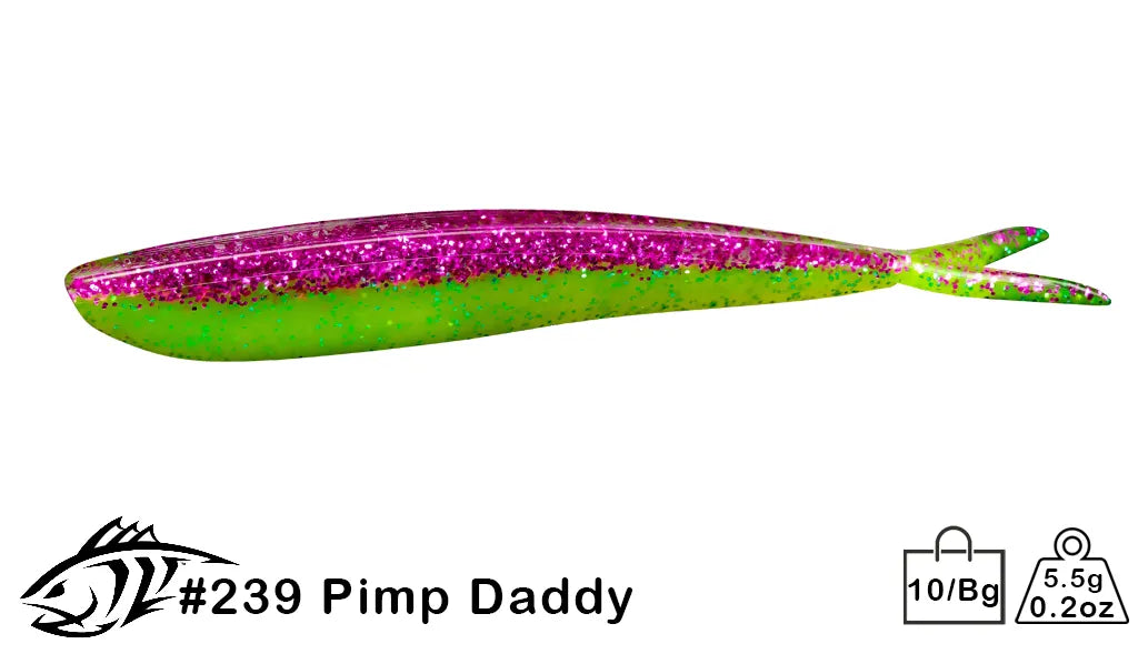 Lunker City 4" Fin-S Fish (Color #151+)
