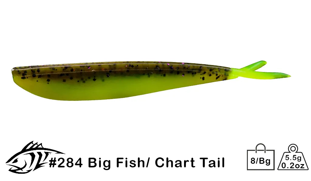 Lunker City 4" Fin-S Fish (Color #151+)