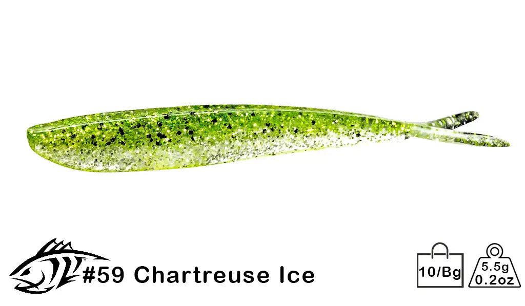 Lunker City 4" Fin-S Fish (Color #1-150)