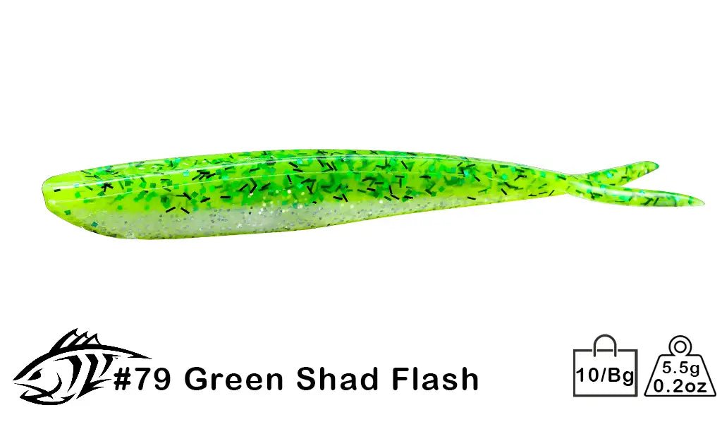 Lunker City 4" Fin-S Fish (Color #1-150)