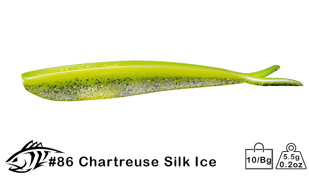 Lunker City 4" Fin-S Fish (Color #1-150)