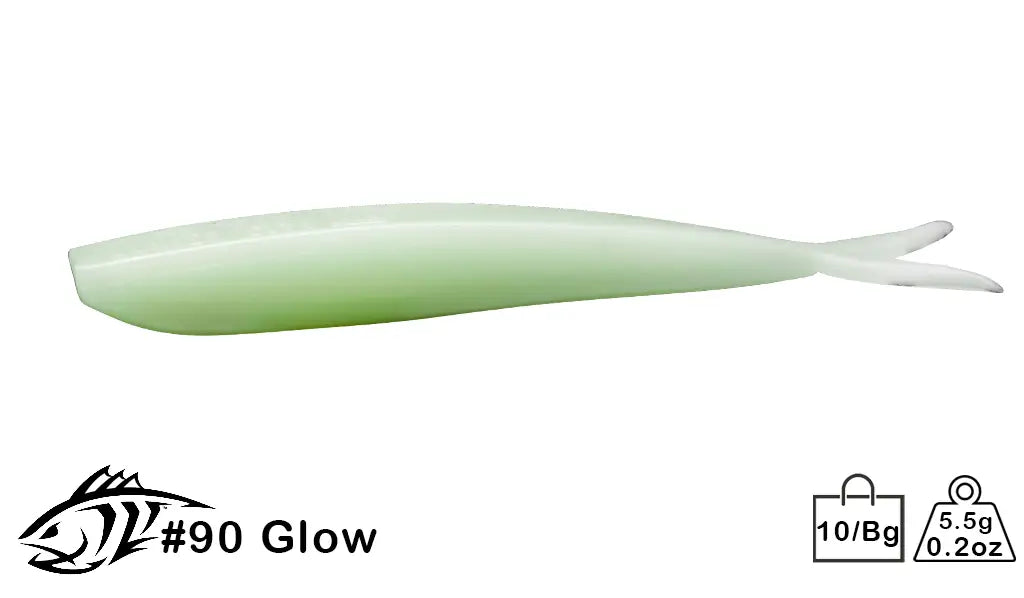 Lunker City 4" Fin-S Fish (Color #1-150)