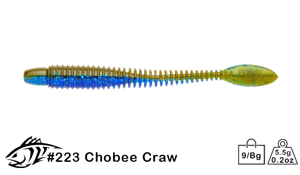 Lunker City 4.5" Ribster