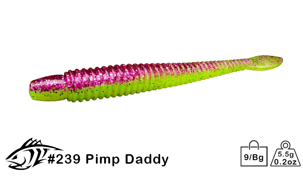 Lunker City 4.5" Ribster