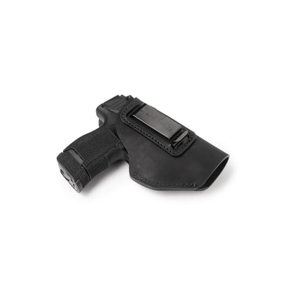 Relentless Tactical The Defender Leather IWB Holster | Fits Glock 42 | P365 | Hellcat | Lifetime Warranty | Made in USA