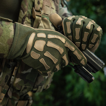 M-Tac Gloves Skeleton Nomex