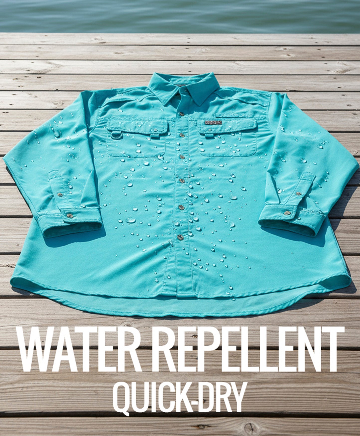Hook & Tackle Men's Seacliff 2.0 L/S UV Vented Fishing Shirt
