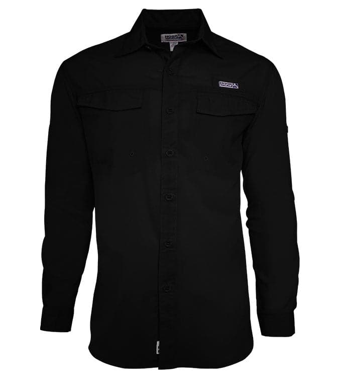 Hook & Tackle Men's Coastline L/S UV Vented Fishing Shirt