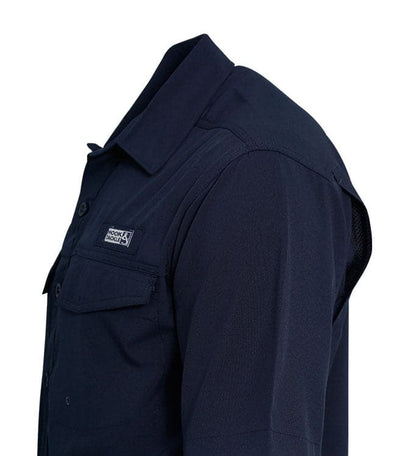 Hook & Tackle Men's Coastline S/S UV Vented Fishing Shirt