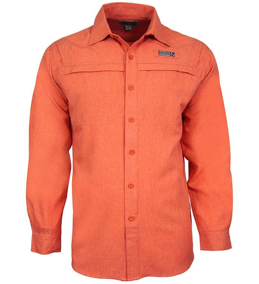 Hook & Tackle Men's Matheson Hammock L/S Vented Fishing Shirt