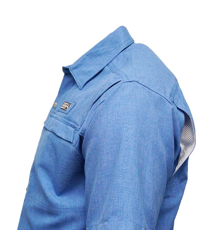 Hook & Tackle Men's Matheson Hammock L/S Vented Fishing Shirt