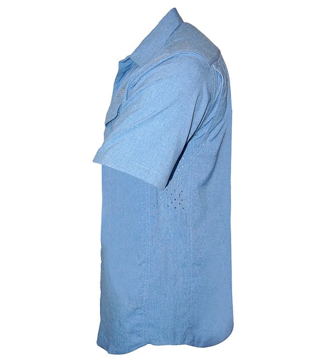 Hook & Tackle Men's Captiva Island S/S UV Vented Fishing Shirt