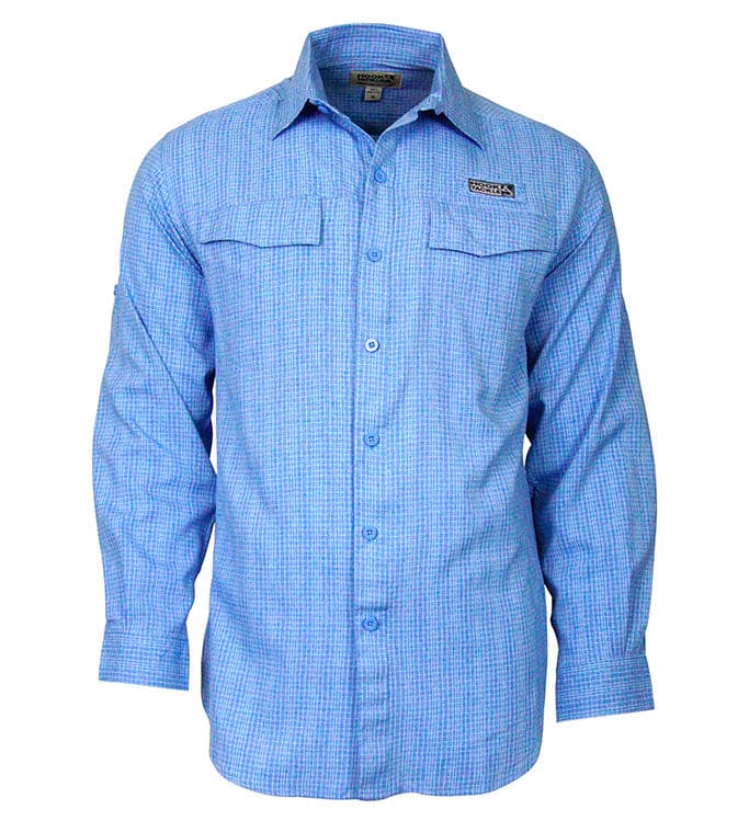Hook & Tackle Men's Sealand L/S UV Vented Fishing Shirt