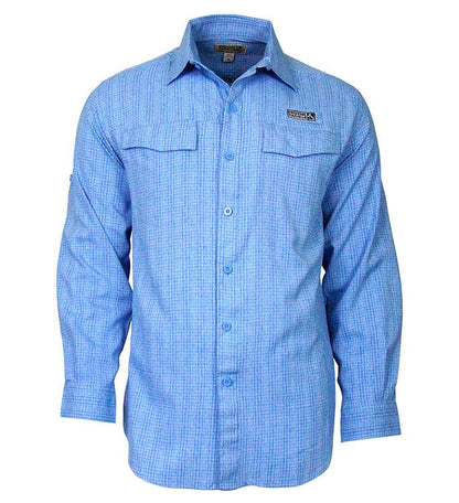 Hook & Tackle Men's Sealand L/S UV Vented Fishing Shirt