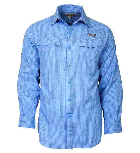 Hook & Tackle Men's Sealand L/S UV Vented Fishing Shirt