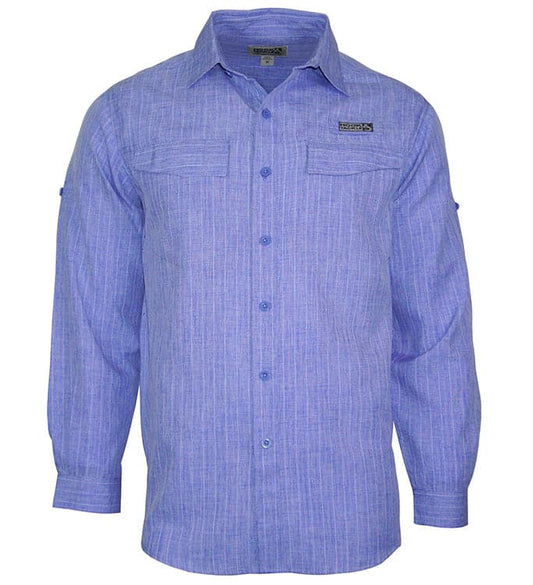 Hook & Tackle Men's Inlet L/S UV Vented Fishing Shirt