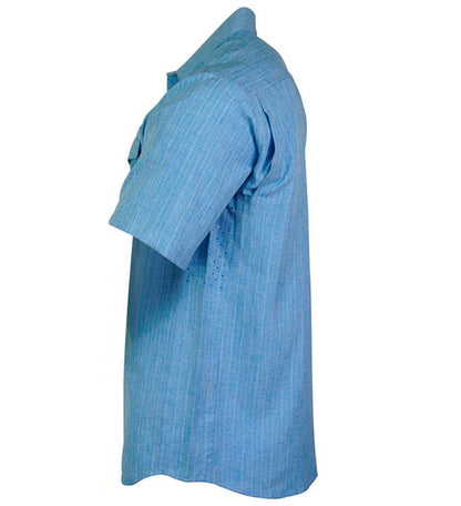 Hook & Tackle Men's Inlet S/S UV Vented Fishing Shirt