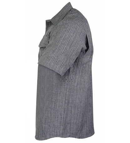 Hook & Tackle Men's Inlet S/S UV Vented Fishing Shirt