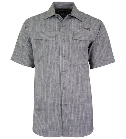Hook & Tackle Men's Inlet S/S UV Vented Fishing Shirt