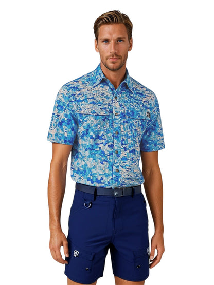 Hook & Tackle Men's Fishtek UV Vented Fishing Shirt