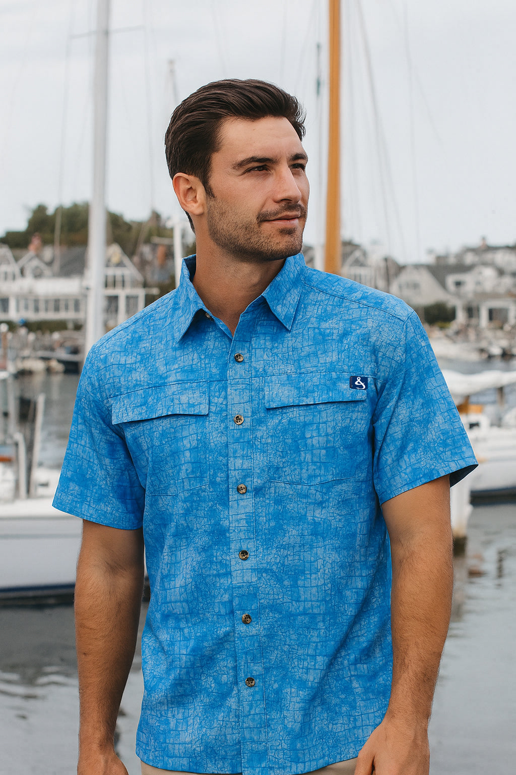 Hook & Tackle Men's Chaos UV Vented Fishing Shirt