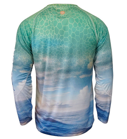Hook & Tackle Men's Bull Dolphin L/S UV Fishing Shirt