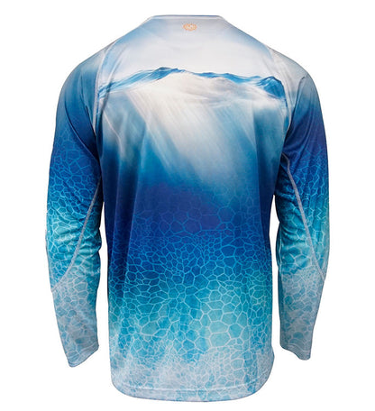 Hook & Tackle Men's Marlin Strike Dolphin L/S UV Fishing Shirt