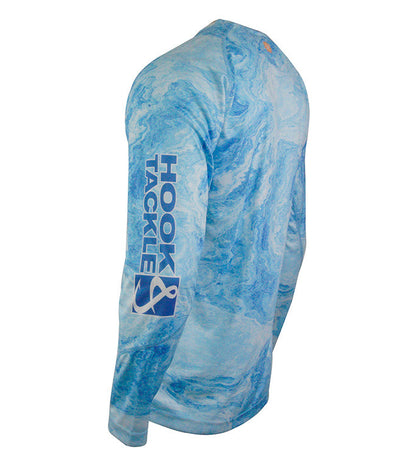 Hook & Tackle Men's Currents L/S UV Fishing Shirt