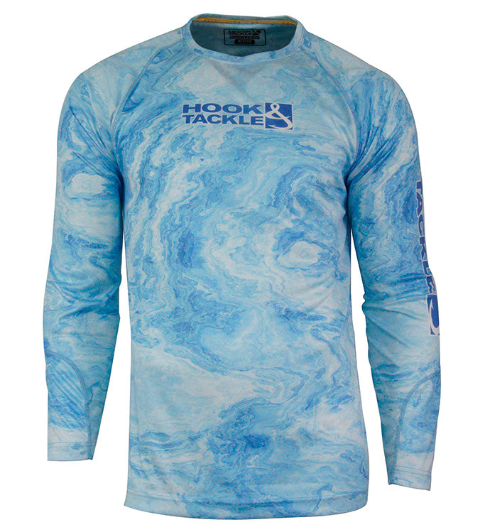 Hook & Tackle Youth Currents UV Fishing Shirt (8-20)