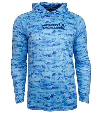 Hook & Tackle Men's Billfish Camo UV Fishing Hoodie